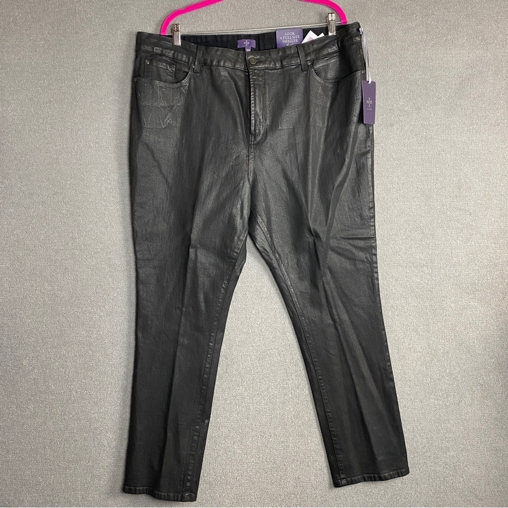 Nydj coated skinny jeans size 20W